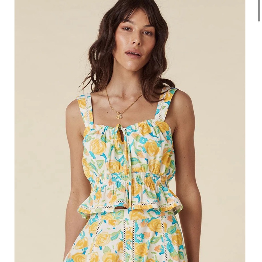 NWT Spell Islamorada Cami Sz Small
